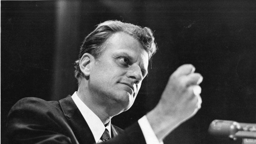 Billy Graham grew one of the largest ministries in history and avoided the scandals of other famous televangelists.