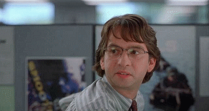 Michael Bolton Disappointed Reaction (Office Space) | Gifrific