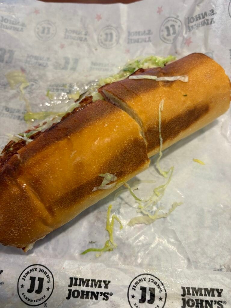 The Lunch Break - The Ultimate Italian Toasted Sub at Jimmy John’s