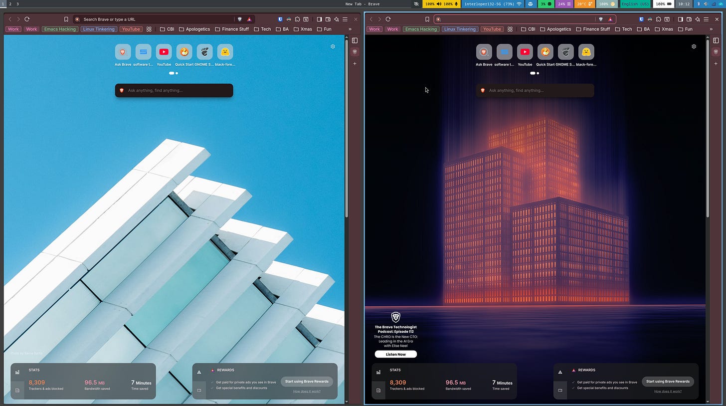 Niri - Workspace 1 Niri - Workspace 1