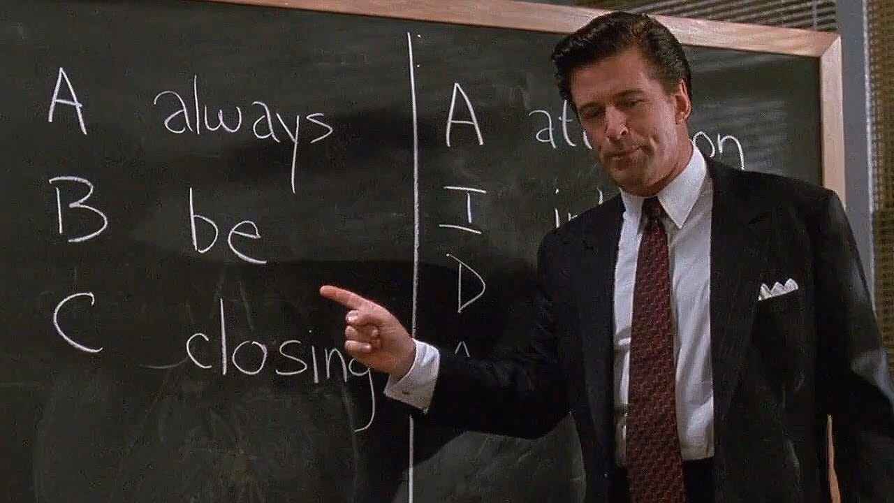 Always be closing!" – Glengarry Glen Ross (1992) - YouTube