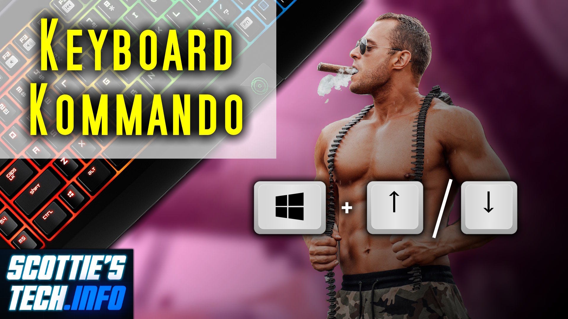 Open Keyboard Control Keyboard Kommando 6: Control open windows with your keyboard