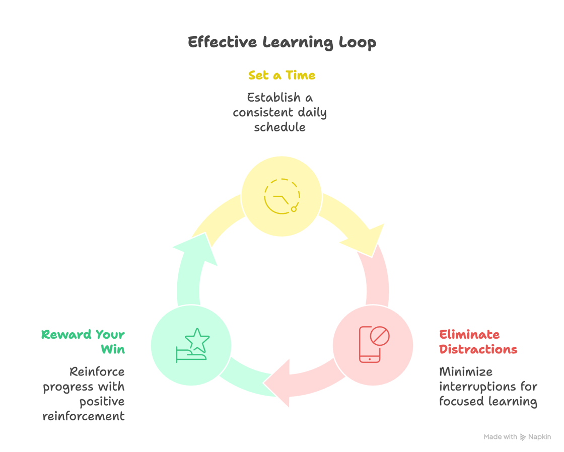 3 steps to an effective learning loop - visual selection