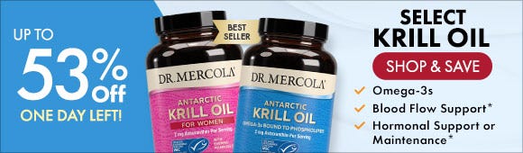 Get up to 53% Off on Krill Oil