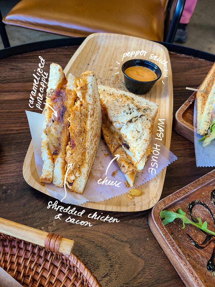 Sumaq Coffee lunch items