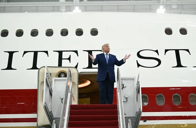 Platner Dropped; The Wingéd Bribe Busted; and Trump Told to Pay Up