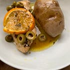 POLLO PICCATA A LA NARANJA