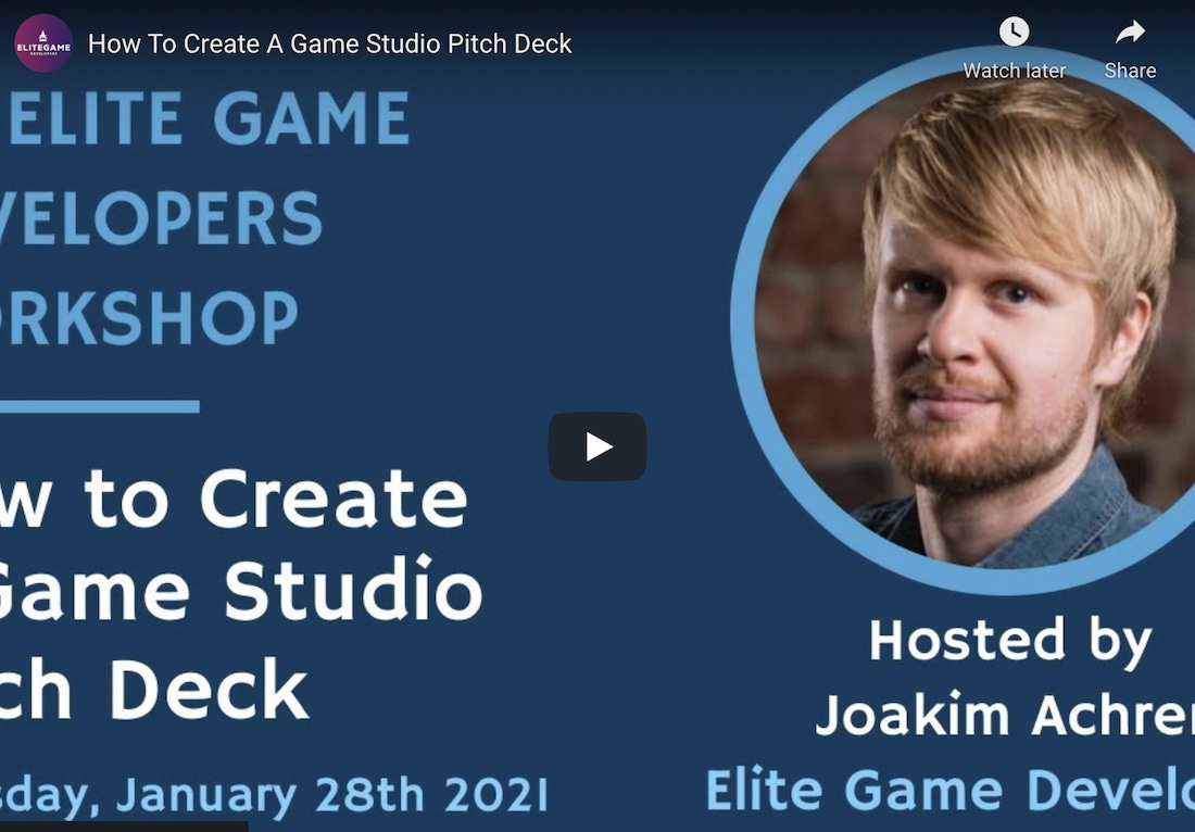 How to Create a Game Studio Pitch Deck How to Create a Game Studio Pitch Deck