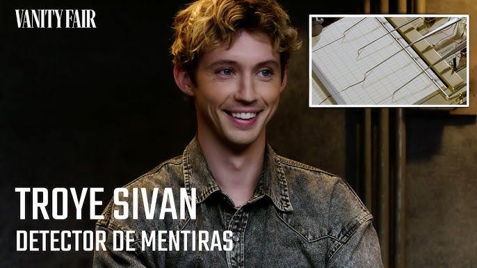 Troye Sivan se enfrenta al detector de mentiras | Vanity Fair España