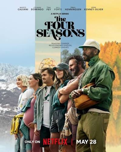 Season 2 of The Four Seasons is coming to @netflix May 28! Trailer in stories because I couldn't find where in my phone I had downloaded it to. 😘 Season 2 of The Four Seasons is coming to @netflix May 28! Trailer in stories because I couldn't find where in my phone I had downloaded it to. 😘