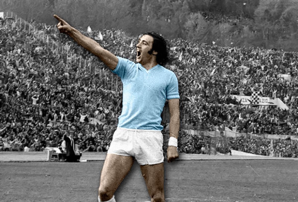 Giorgio Chinaglia, grito de batalla Giorgio Chinaglia, grito de batalla