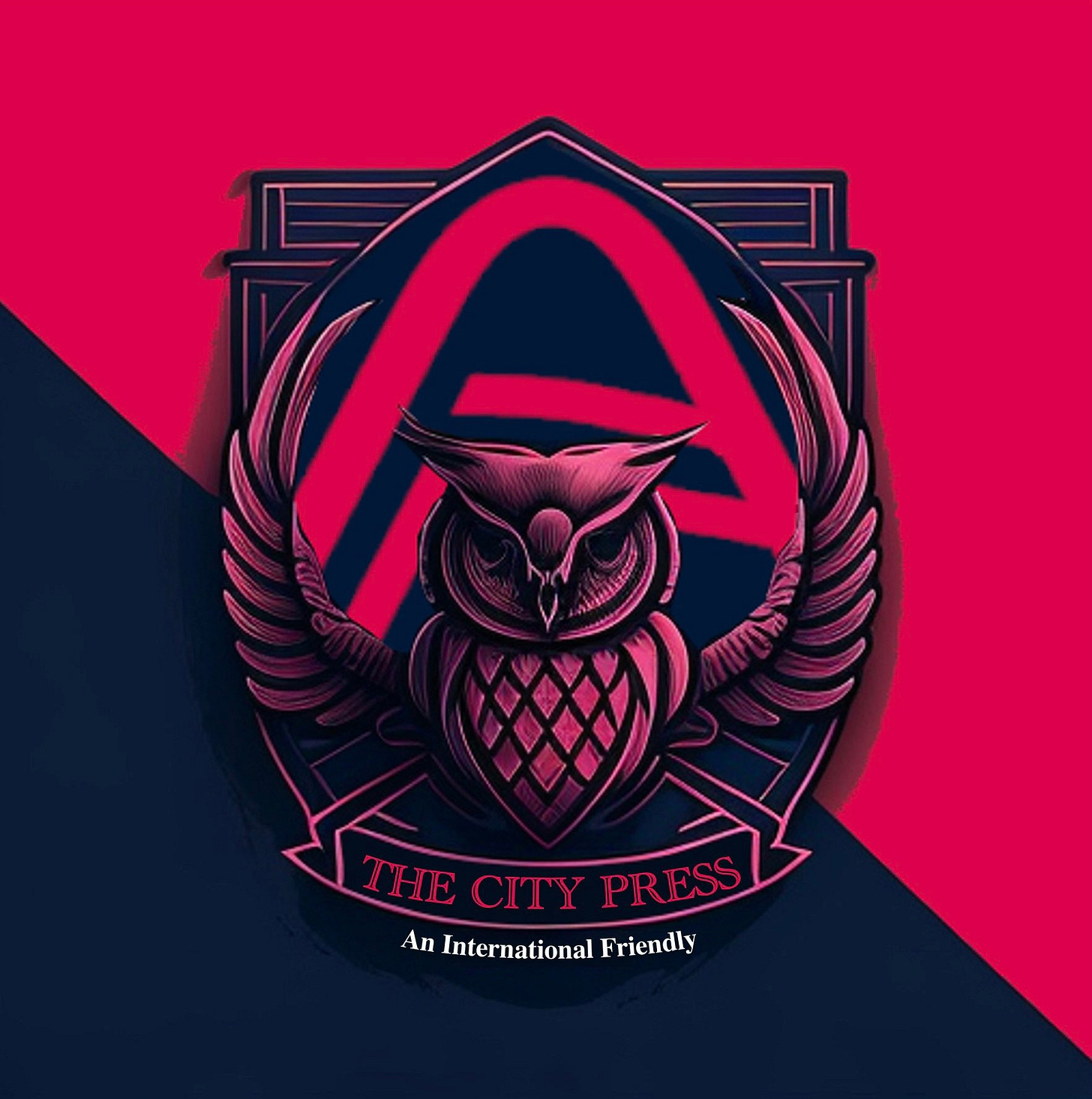 May be an illustration of owl and text that says 'THE CITY PRESS An International AnInternationalFriendls Friendly'
