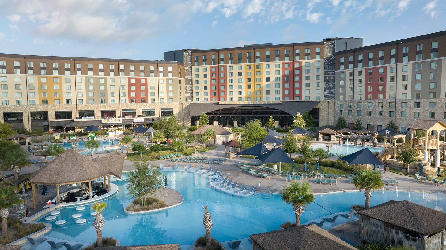 Kalahari Resort Virginia exterior rendering