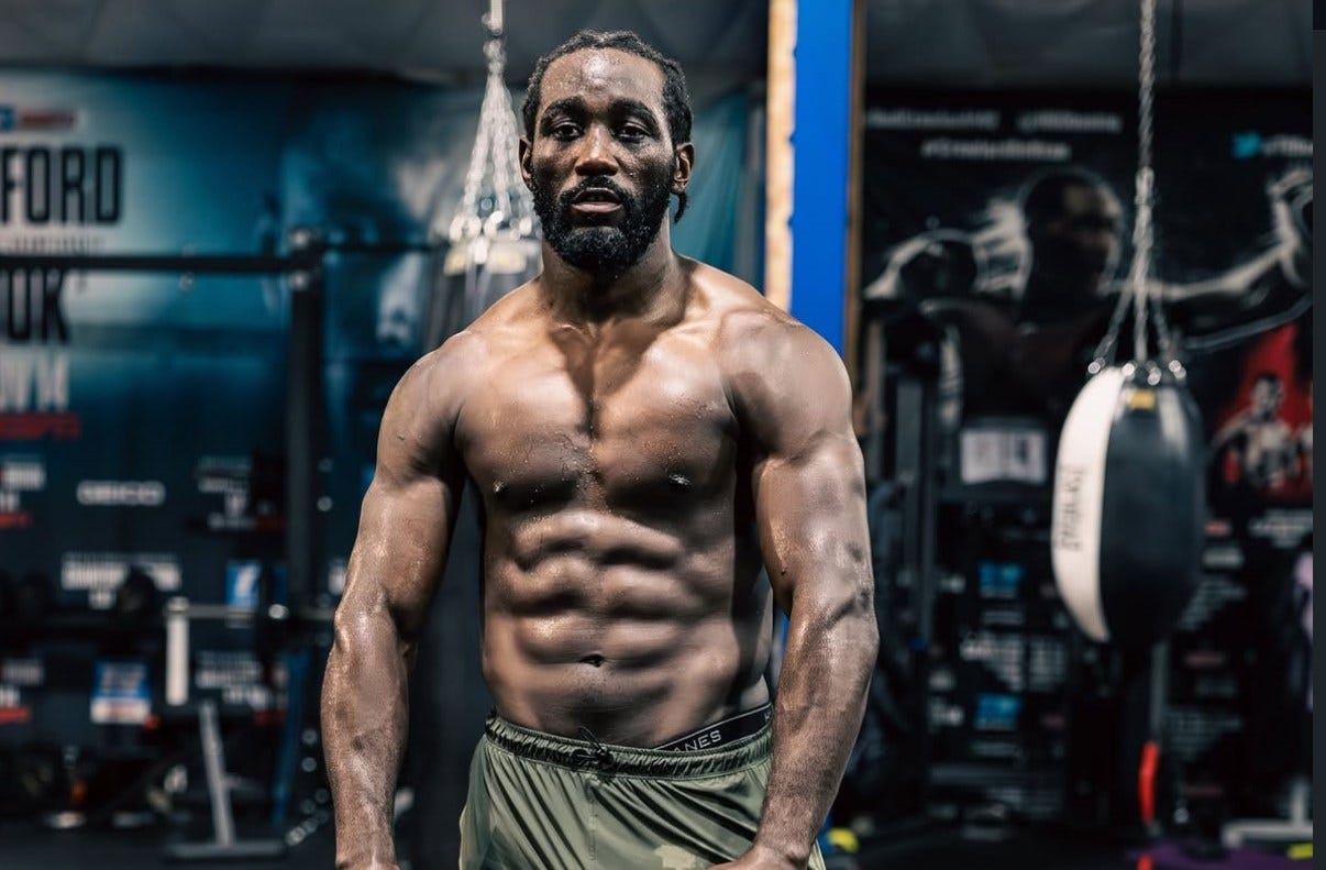 Pic: Jacked Terrence Crawford shows off new Super Middleweight physique |  MMA Mania Pic: Jacked Terrence Crawford shows off new Super Middleweight physique |  MMA Mania