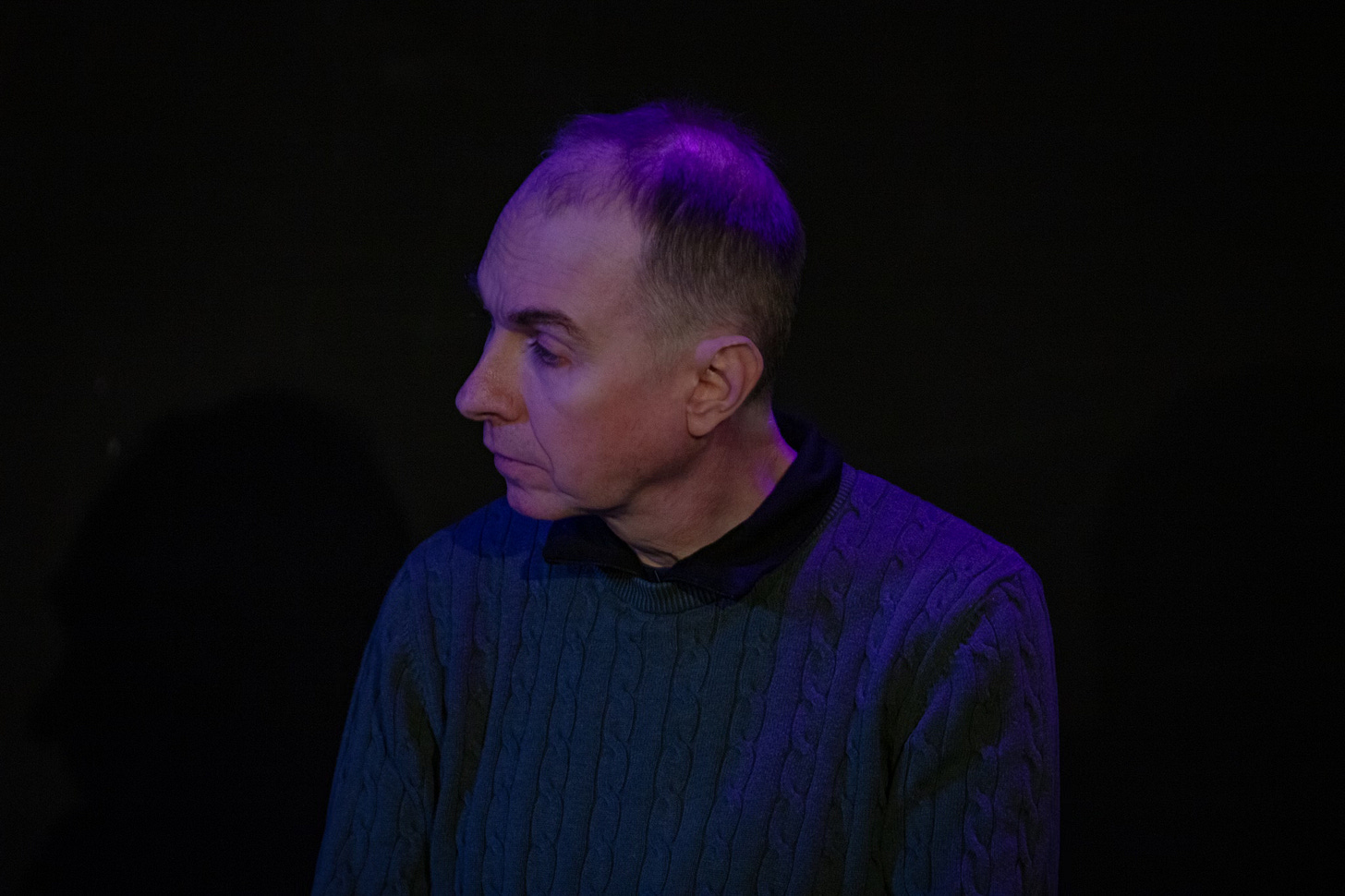 Ian Rattray, a white man with short brown hair, wears a blue sweater and looks to his right. Ian Rattray, a white man with short brown hair, wears a blue sweater and looks to his right.