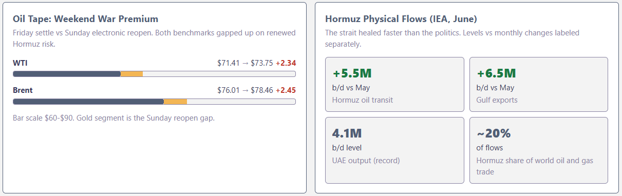 Oil Tape Hormuz Physical Flows