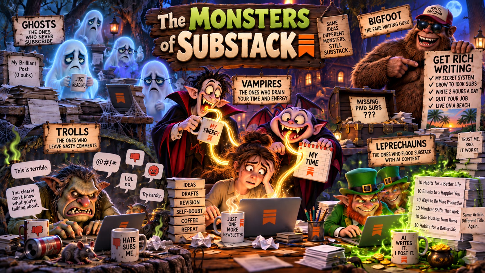 Do You Know the Monsters of Substack? - Marcus Musick