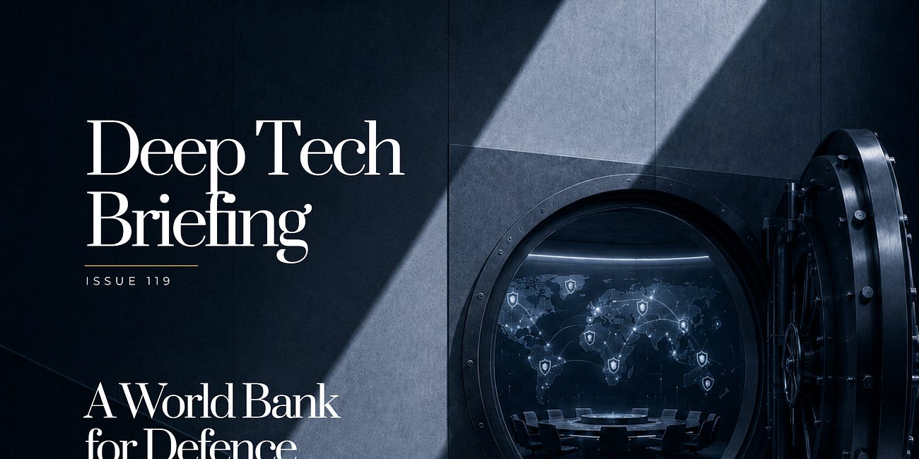 A World Bank for Defence | Deep Tech Briefing 119
