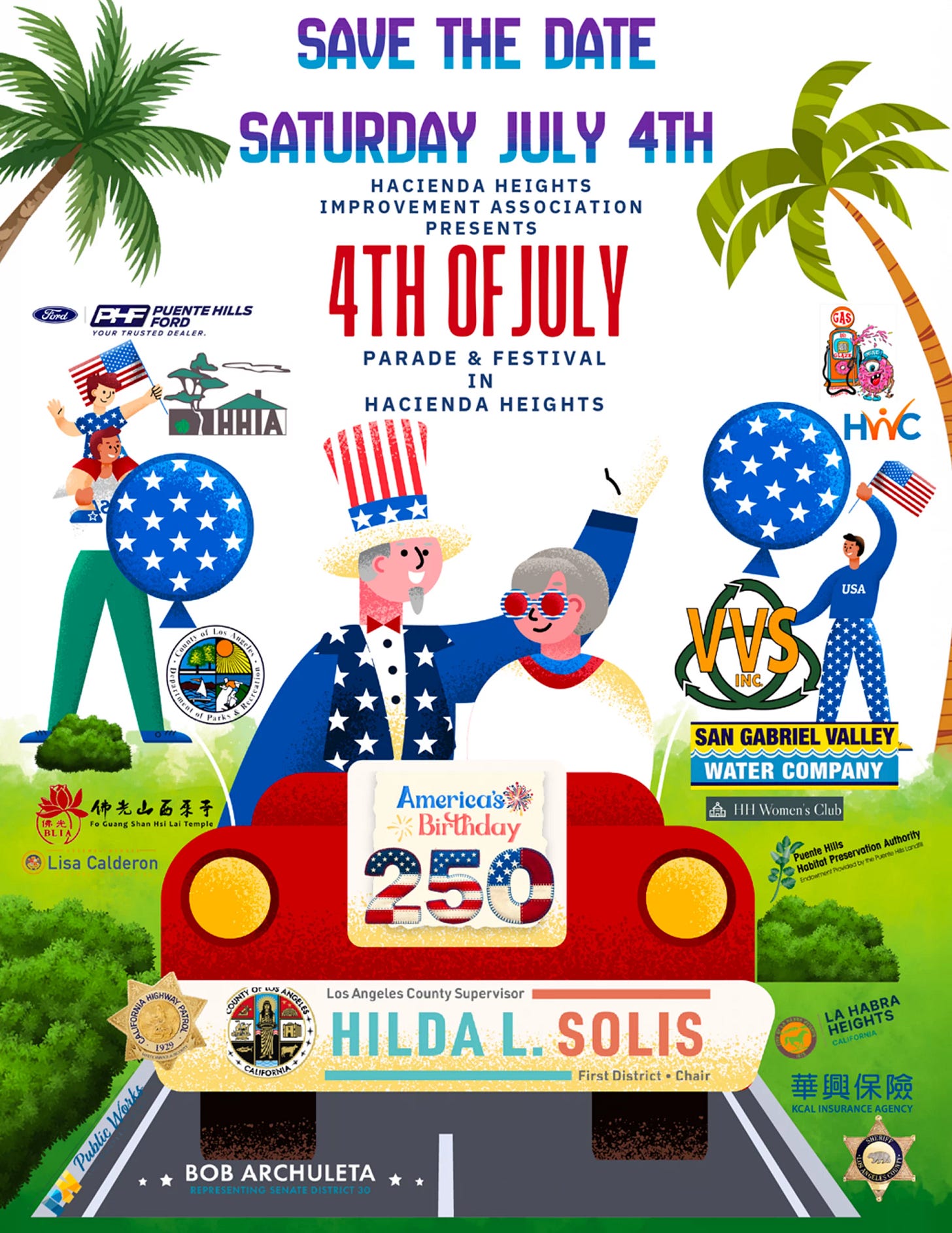 Save the date: 4th of July - City of La Puente