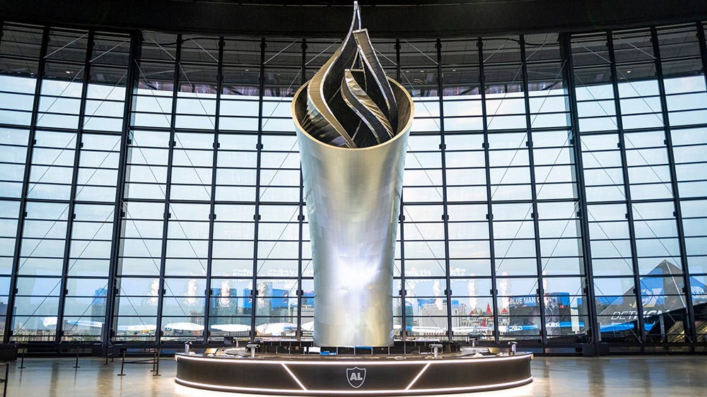 Raiders's Stadium Also Home to World's Tallest 3d-Printed Structure