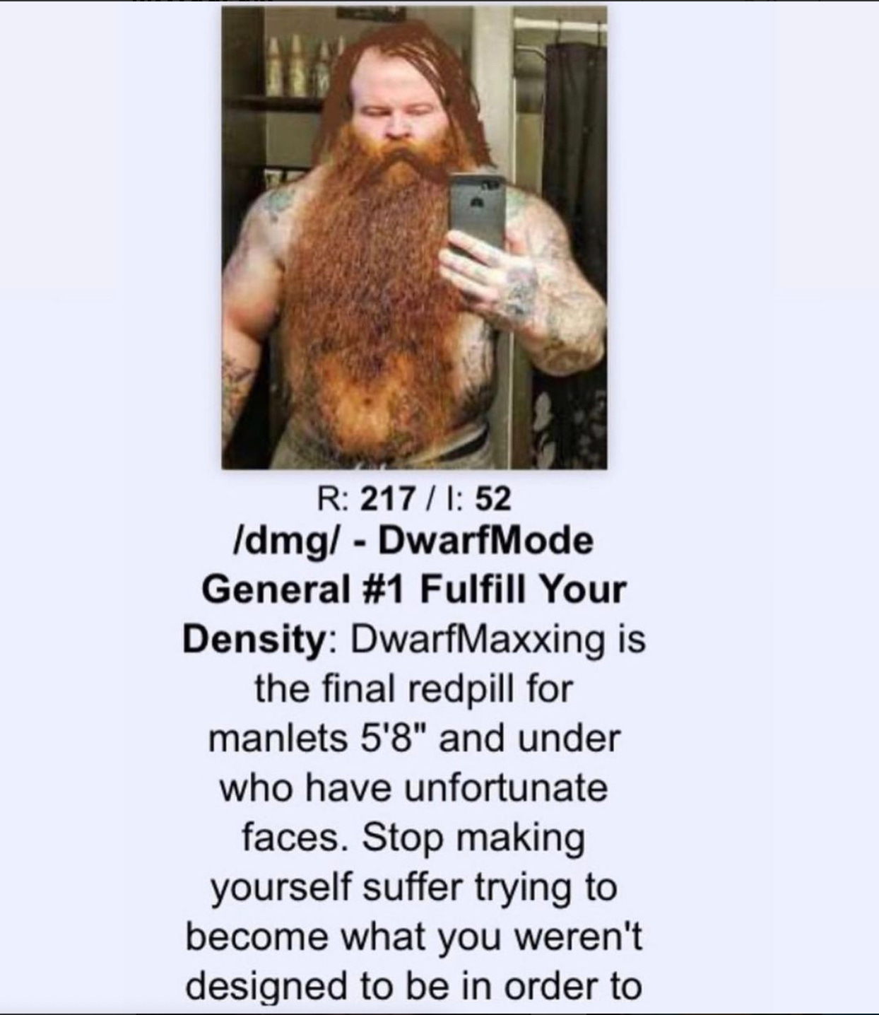 They be evolving and dwarfmaxxing : r/justneckbeardthings They be evolving and dwarfmaxxing : r/justneckbeardthings