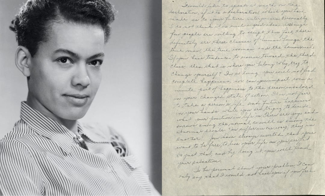 The Woman Who Discouraged Her Lesbian Friend From Testosterone in 1941