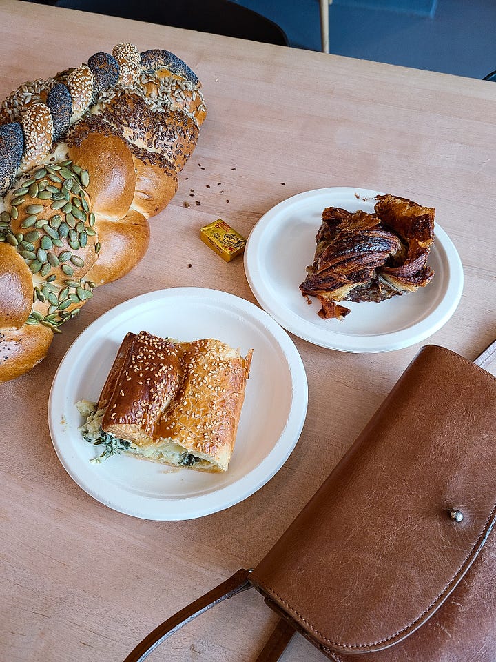 Bakey Babka Chocolate Babka and Spinach & Cheese Bureka