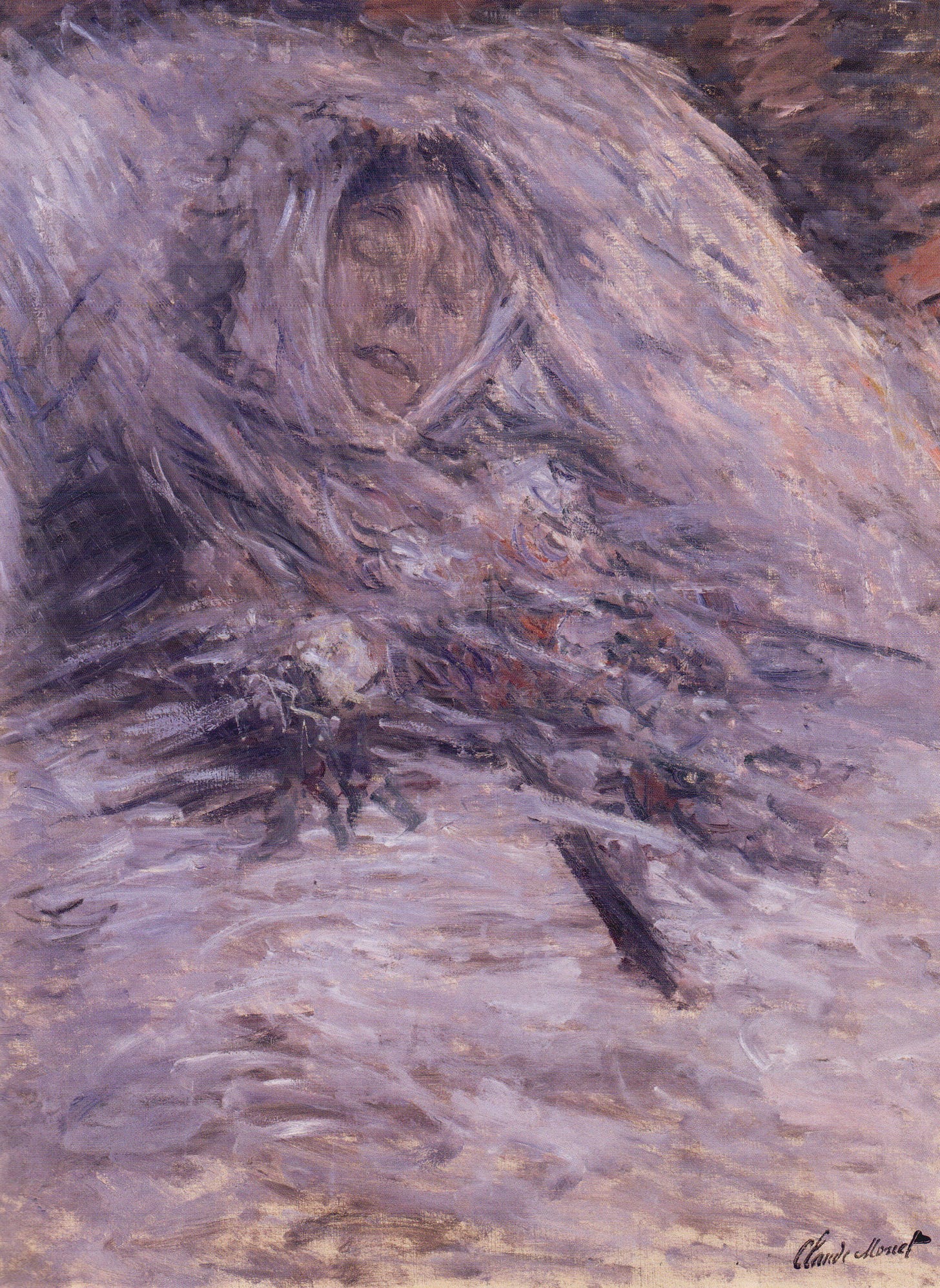 Monet Camille on her deathbed Monet Camille on her deathbed