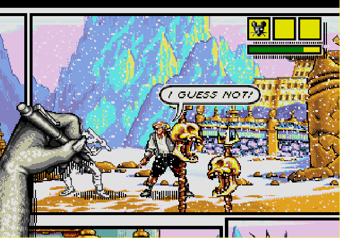 COMIX ZONE is the shortest hit of Sega Megadrive : r/retrogaming
