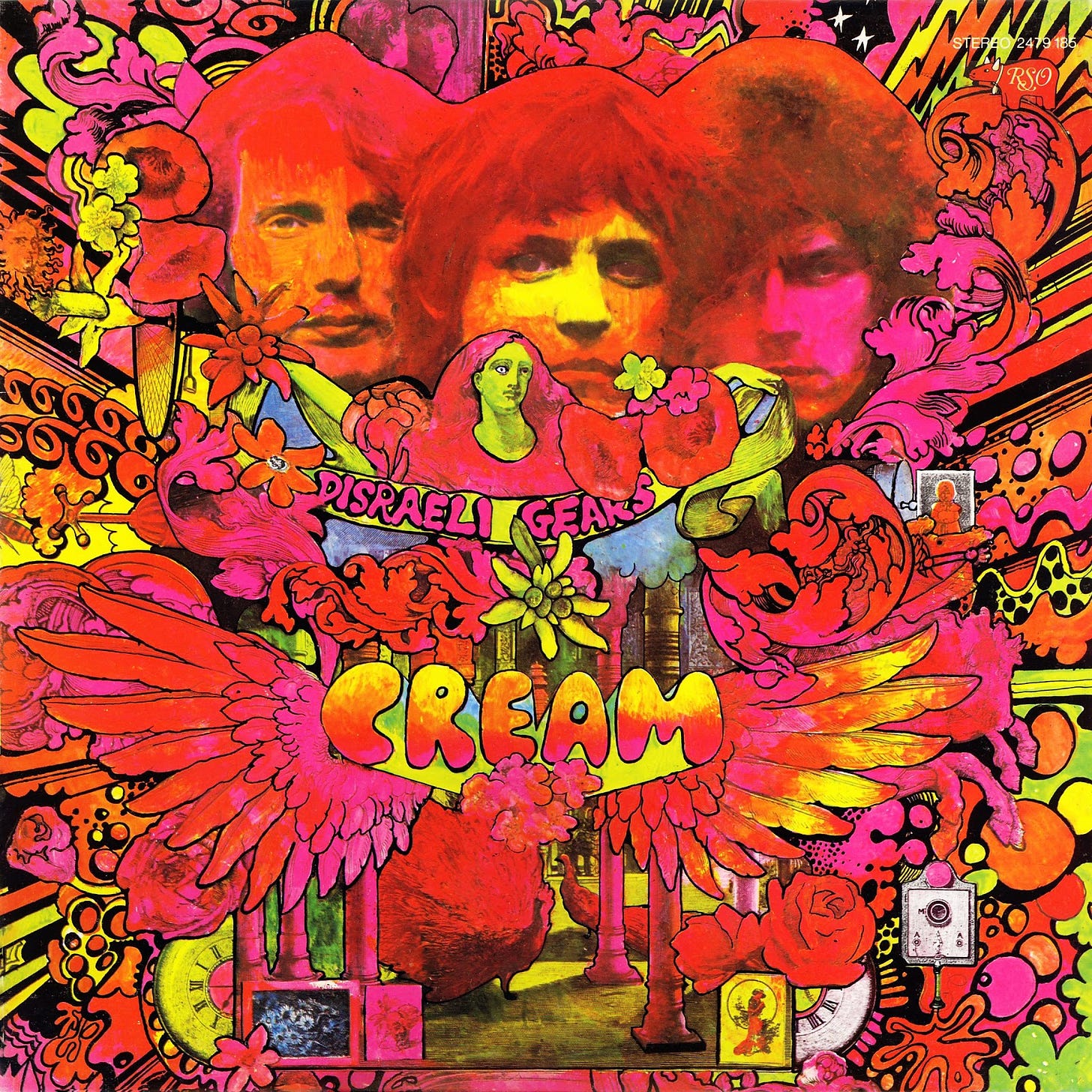 1967 Disraeli Gears - Cream - Rockronología 1967 Disraeli Gears - Cream - Rockronología
