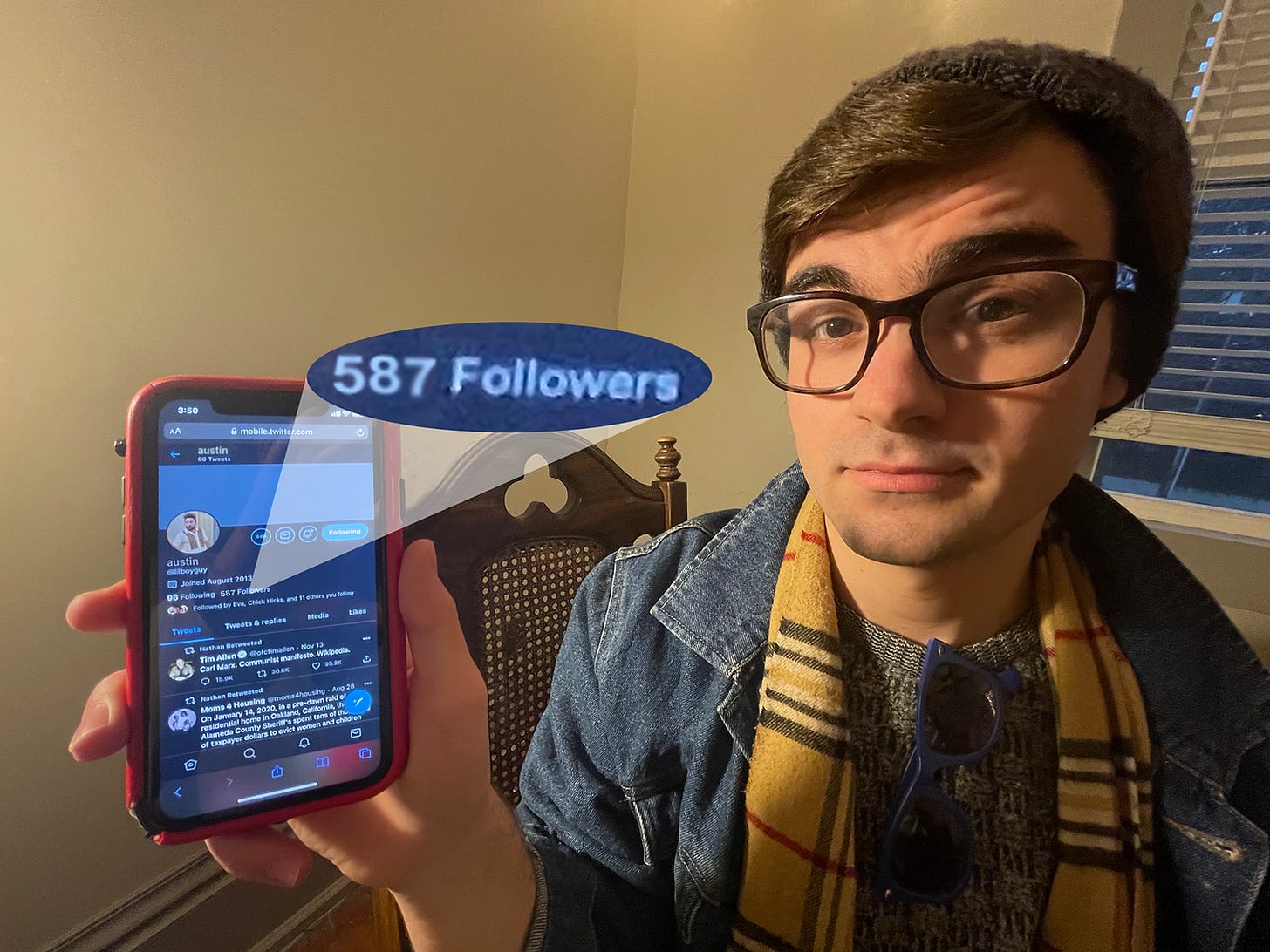 weird twitter man