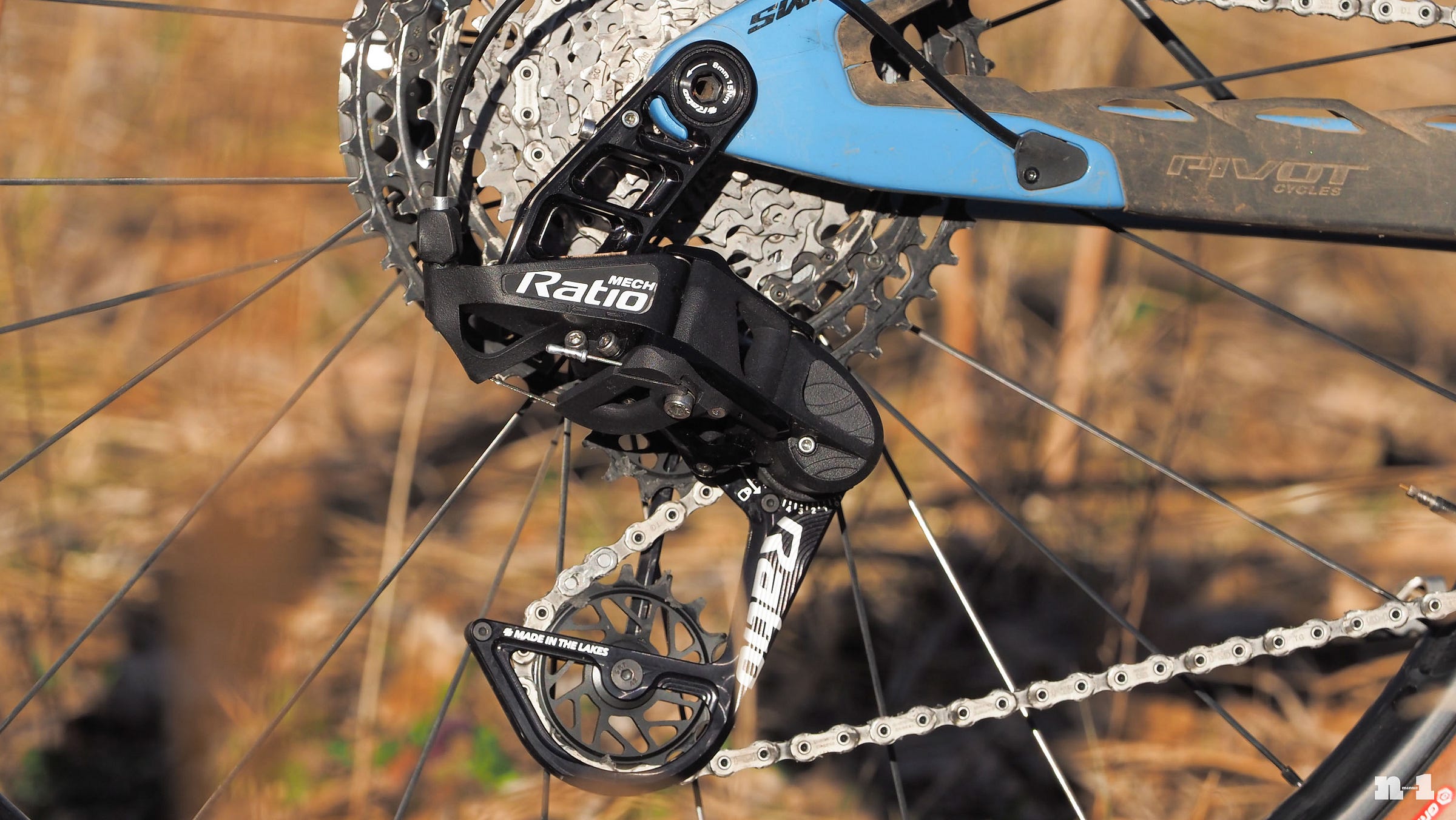 Ratio Technology Mech rear derailleur full profile view
