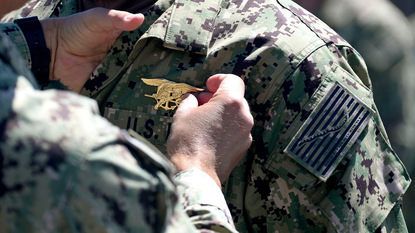 Navy Seal pinned