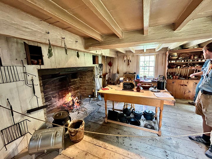 house, hearth, floors, furniture