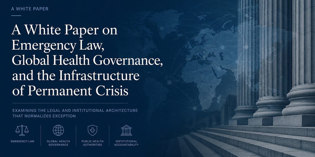 Endless Pandemics as a Failed Global Governance Model