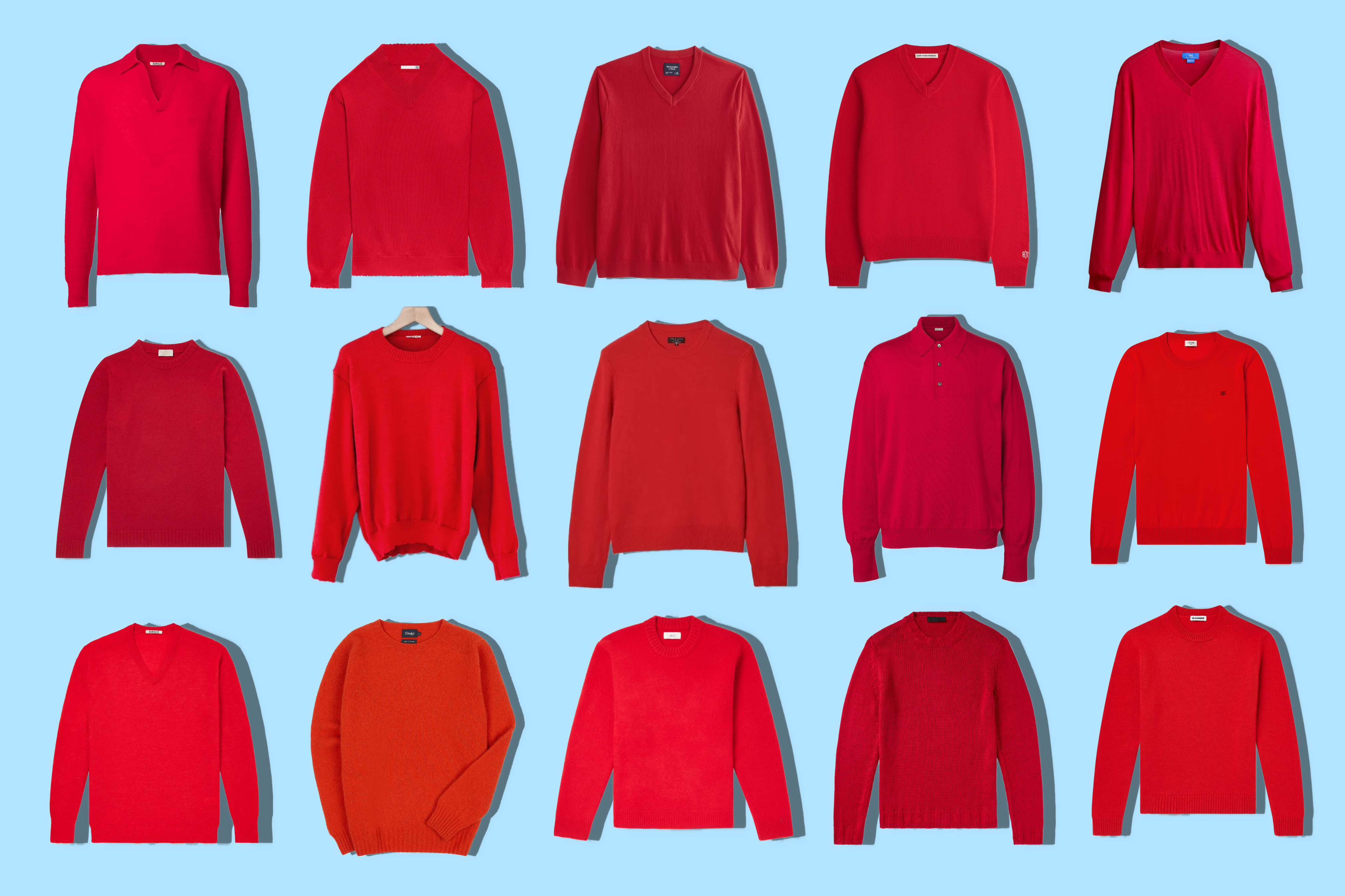 The Red-Hot Sweater That's Everywhere This Season