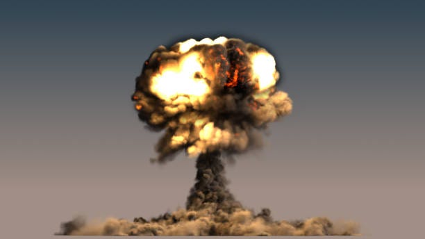 Nuclear explosion nuclear explosion mushroom cloud atomic bomb stock pictures, royalty-free photos & images