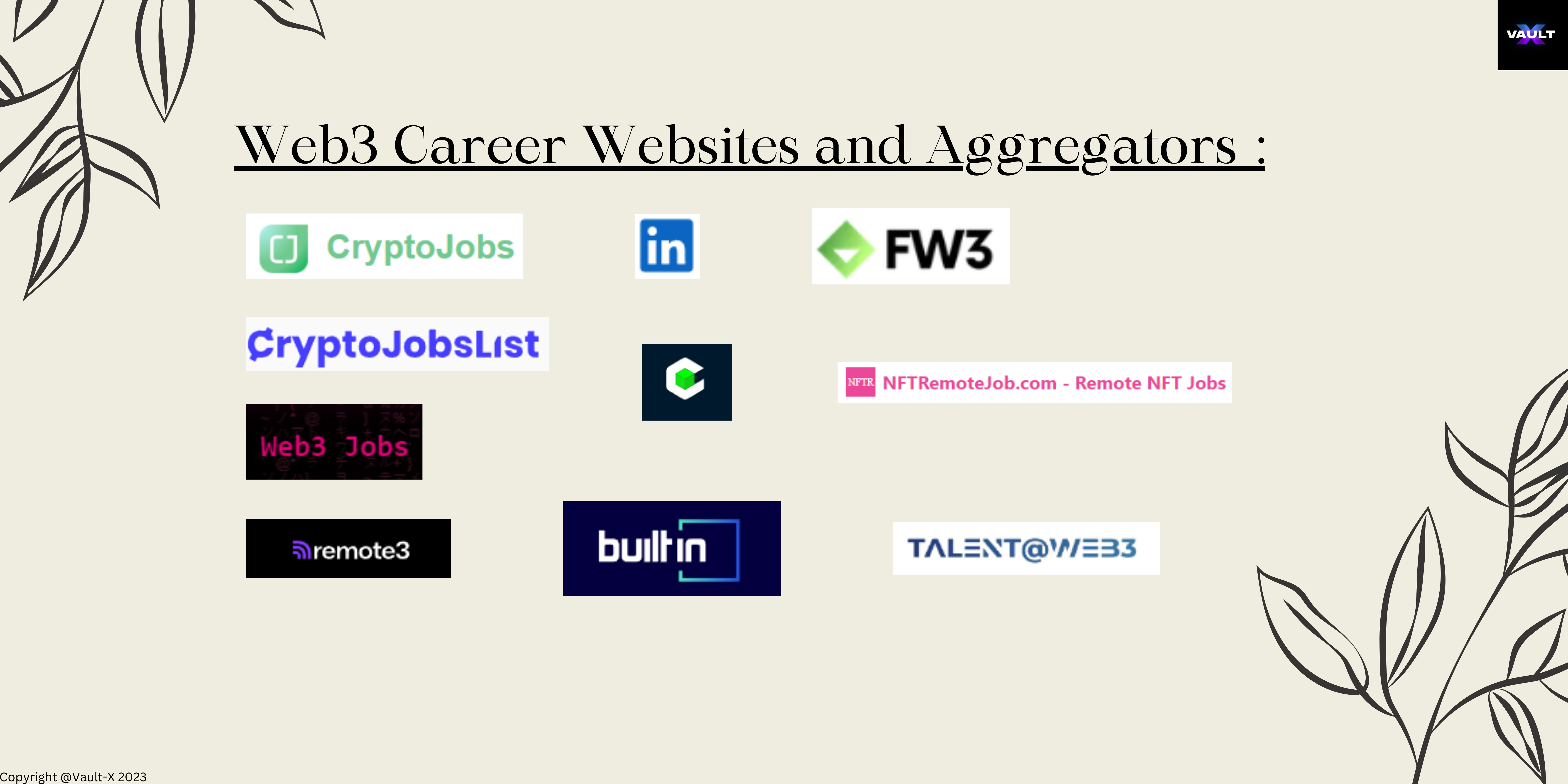 10 Websites you can rely on for finding Jobs in Web3 for multiple  Remote/On-site roles.