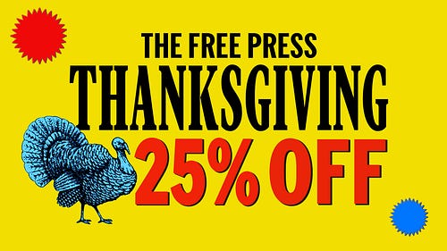 Thanksgiving Sale