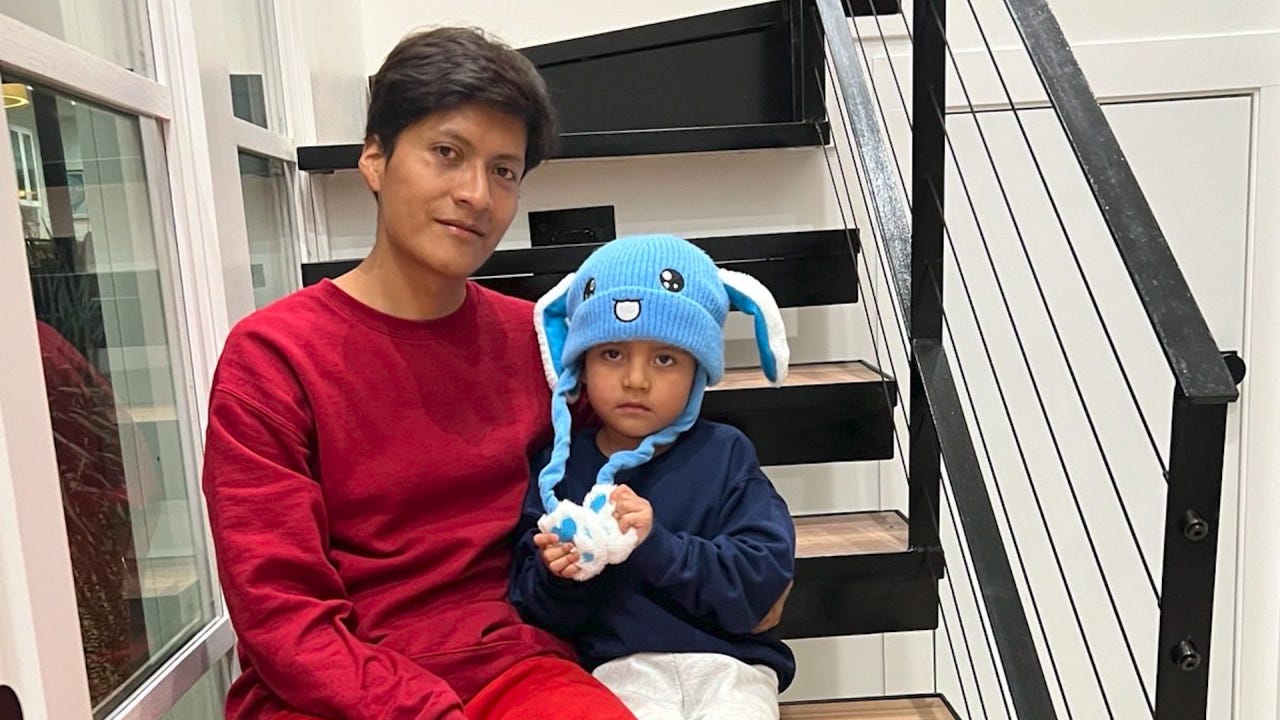 Preschooler Liam Ramos and father land in Minneapolis after being released  from immigration detention