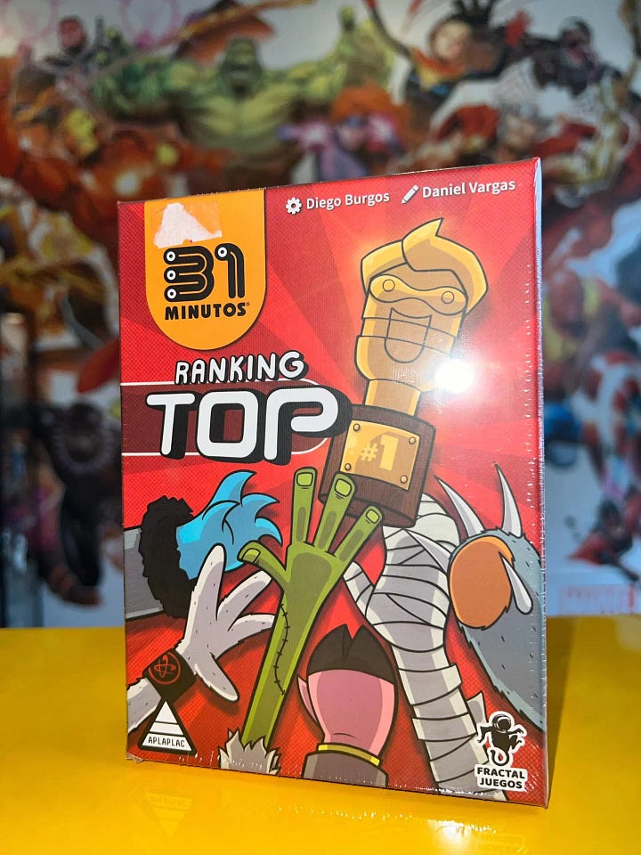 Juegos de mesa, Patzcuaro y Ranking top