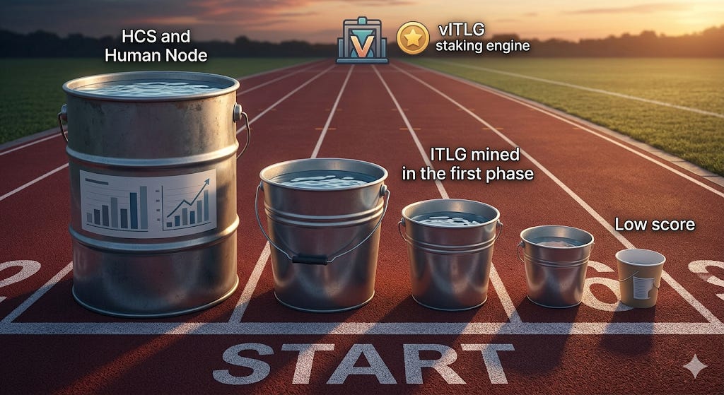 The accumulation phase rewarded volume. The next phase rewards qualification.