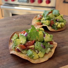 Crispy Avocado Tostadas