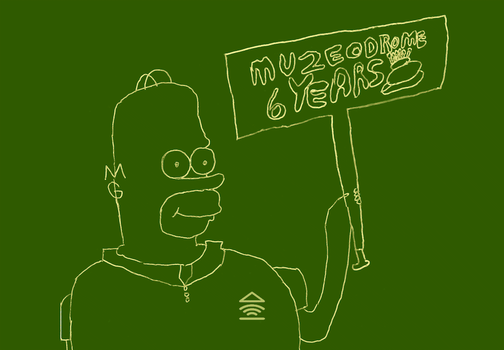 L’annonce des 6 ans de muzeodrome - Illustration de Saul (10 ans)