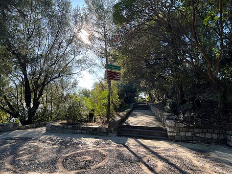Scènes du Parc du Château de Nice