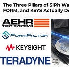 The Three Pillars of SiPh Wafer Test: What AEHR, FORM, and KEYS Actually Do