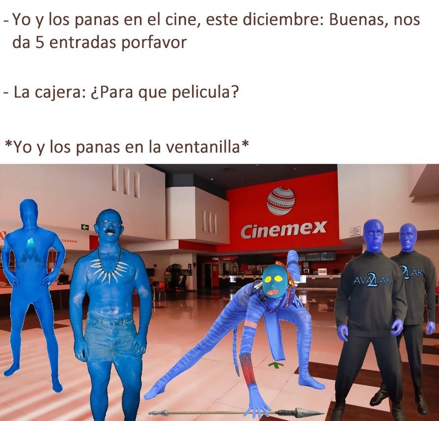 Top memes de avatar 2 en español :) Memedroid