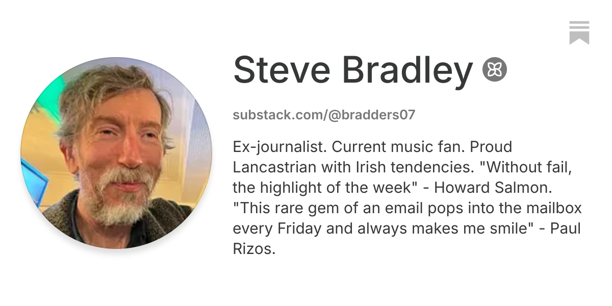 Steve Bradley | Substack