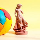 oyun hamurundan heykele