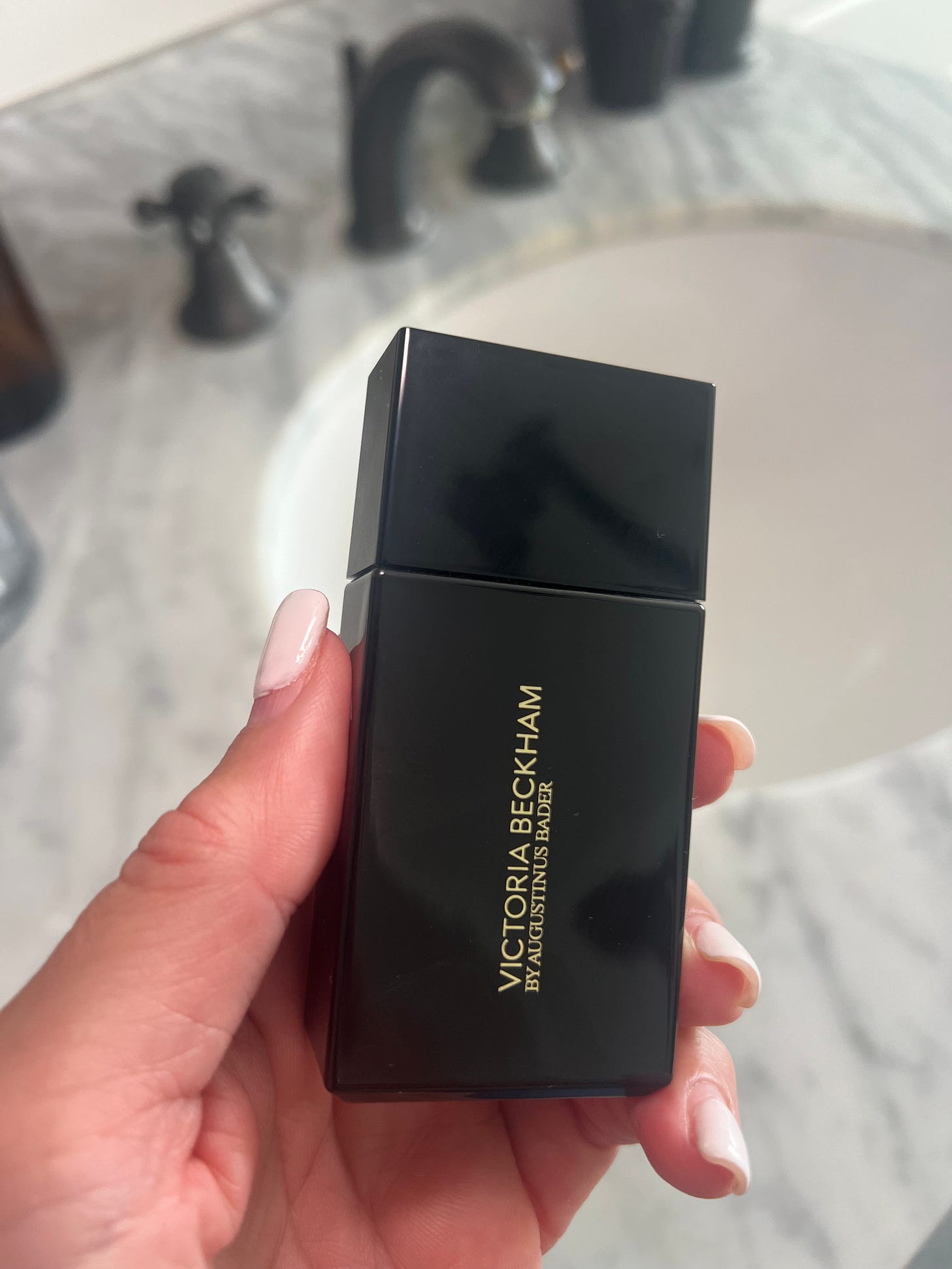 Victoria Beckham Foundation Drops Review: TFC8 on 50-Year-Old Skin